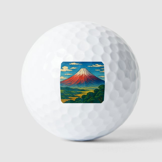 Mount Fuji Golf Balls Golfball (Vorderseite)