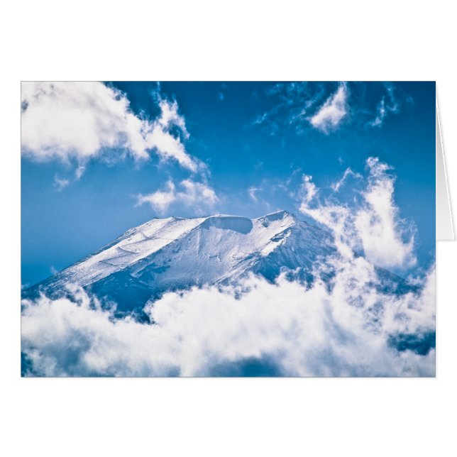 Mount Fuji, Japan (Vorderseite (Horizontal))