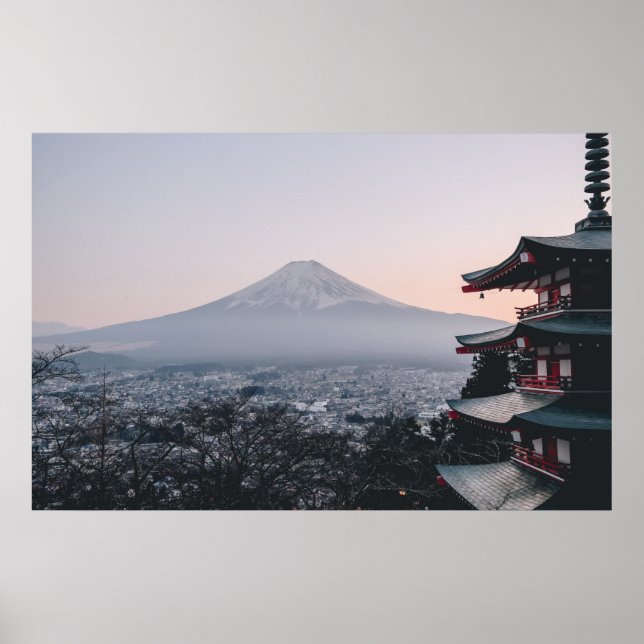 Mount Fuji, Japan Poster (Vorne)