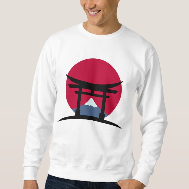 Mount Fuji - Japan Sweatshirt (Vorderseite)