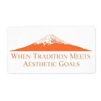 Mount Fuji Minimalist Stickers – Brandorange