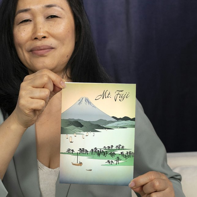 Mount Fuji Postkarte (Von Creator hochgeladen)