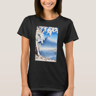 Mount Fuji Snow Winterlandschaft Japan Ka T-Shirt