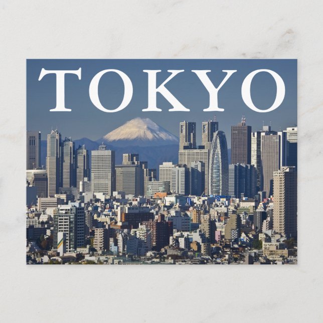 Mount Fuji | Tokio Japan | Happy Birthday Postkarte (Vorderseite)