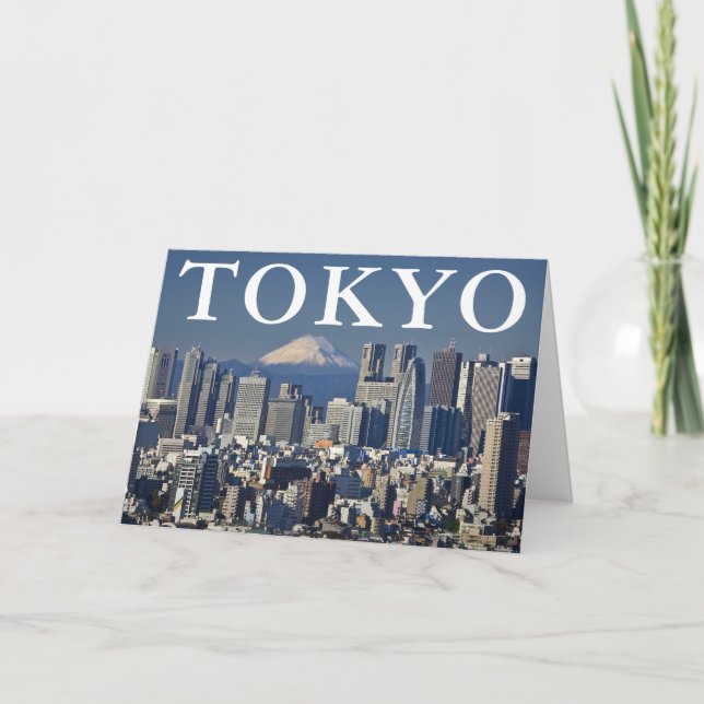 Mount Fuji | Tokio Japan | Vielen Dank Dankeskarte (Vorderseite)