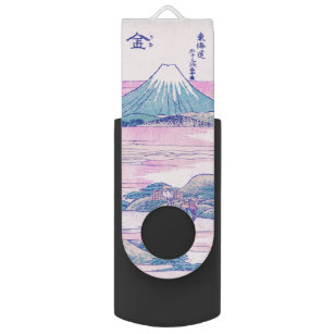 Mount Fuji Ukiyo-e Japanische Vintage Kunst USB Stick