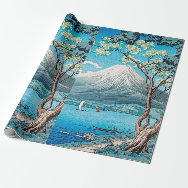 Mount Fuji vom See Yamanaka von Hiroaki Takahashi Geschenkpapier (Ungerollt)
