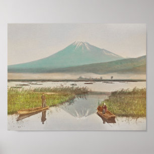 Mount Fuji wie Seen von Kashiwabara von Kazumasa O Poster