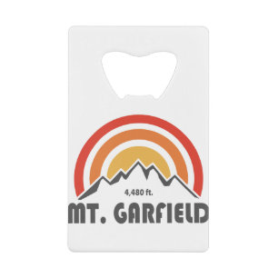 Mount Garfield New Hampshire Geldbeutel Flaschenöffner