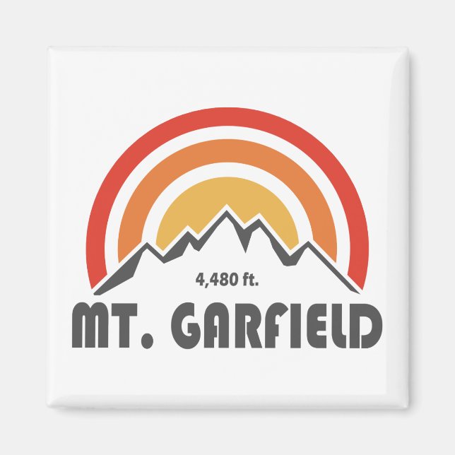 Mount Garfield New Hampshire Magnet (Vorne)