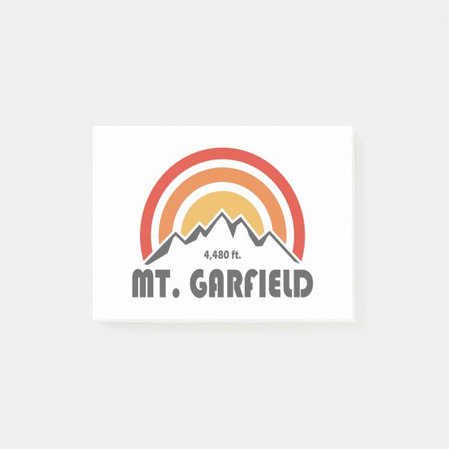 Mount Garfield New Hampshire Post-it Klebezettel (Vorderseite)