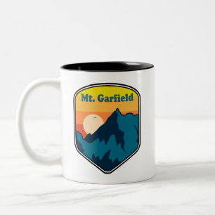 Mount Garfield New Hampshire Sonnenaufgang Zweifarbige Tasse