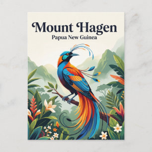Mount Hagen Papua-Neuguinea Postkarte