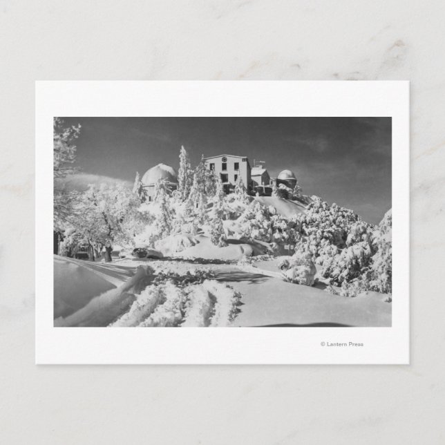 Mount Hamilton, California Lick Observatory Postkarte (Vorderseite)