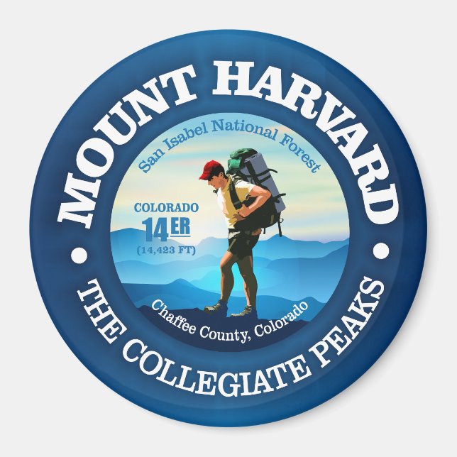 Mount Harvard (C) Magnet (Vorne)