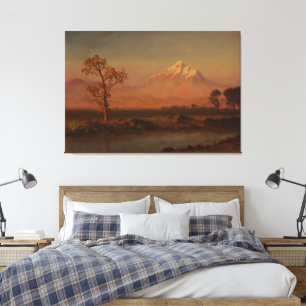 Mount Hood ist ein Stratovulkan im Pazifischen Nor Leinwanddruck