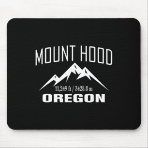 Mount Hood Oregon Klettergipfel Club Outdoor-Gesch Mousepad