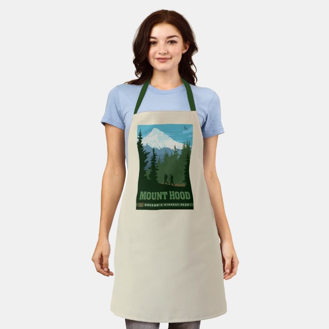 Mount Hood | Oregon Schürze (Getragen)