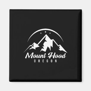 Mount Hood Oregon Skigebiet Snowboarden Magnet