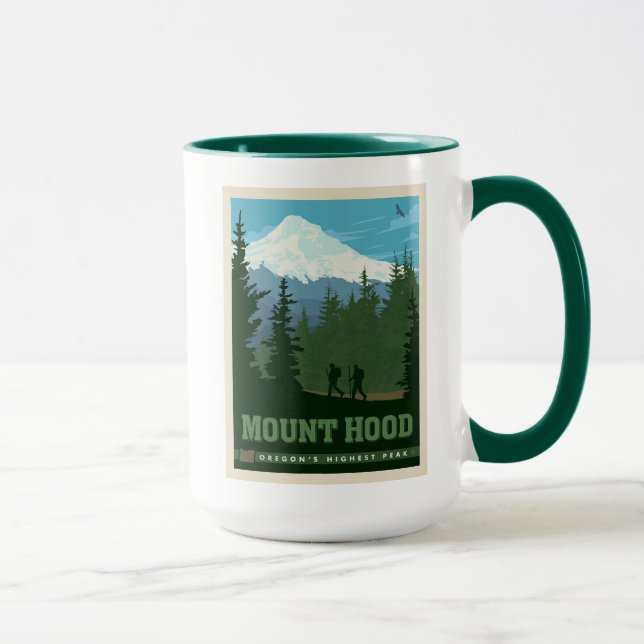 Mount Hood | Oregon Tasse (Rechts)