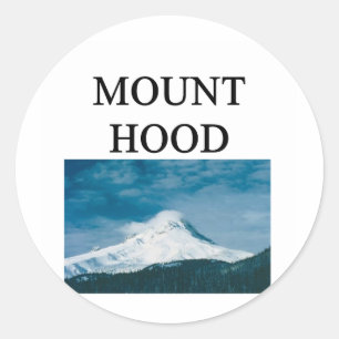 MOUNT HOOD RUNDER AUFKLEBER
