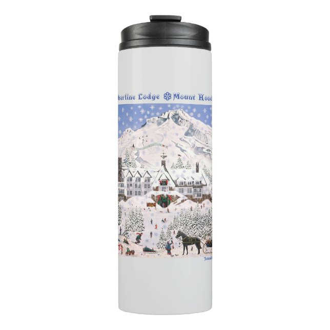 Mount Hood Water Flasche (Vorderseite)