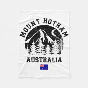 Mount Hotham Viktorianisch Alpen Australien Skigeb Fleecedecke