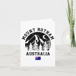 Mount Hotham Viktorianisch Alpen Australien Skigeb Karte
