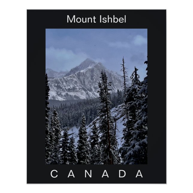 Mount Ishbel Kanada Poster (Vorderseite)