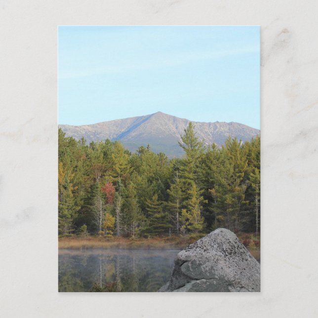 Mount Katahdin 0579 Postkarte (Vorderseite)