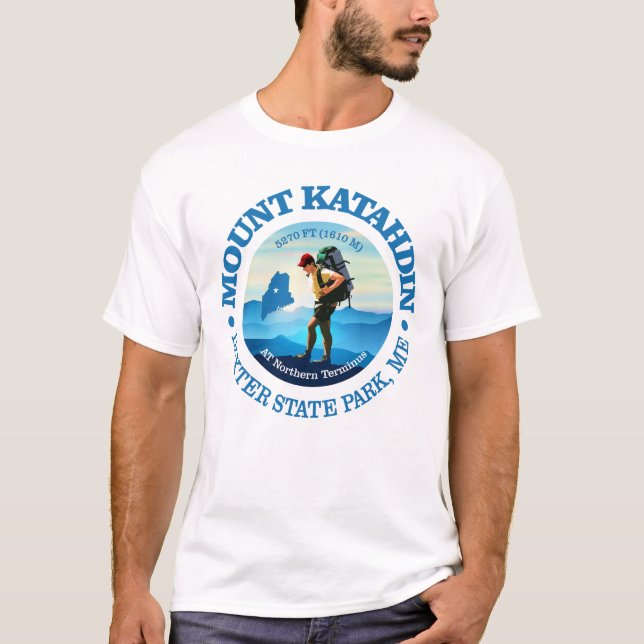 Mount Katahdin (C) T-Shirt (Vorderseite)
