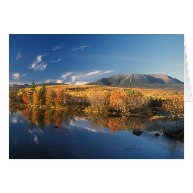 Mount Katahdin Herbst (Vorderseite (Horizontal))