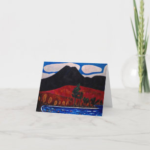 Mount Katahdin, Herbst 1939, von Marsden Hartley Dankeskarte