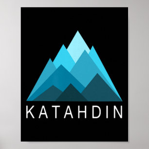 Mount Katahdin Maine Bergwandern  Poster