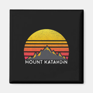 Mount Katahdin Maine Sonnenuntergang Wandern Vinta Magnet