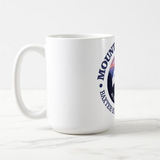 Mount Katahdin (rd2) Kaffeetasse (Links)