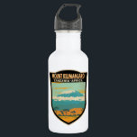 Mount Kilimanjaro Tansania Afrika Vintag Edelstahlflasche<br><div class="desc">Mount Kilimanjaro Vektorgrafik Design. Es ist der höchste Berg Afrikas und der höchste freistehende Berg der Welt.</div>