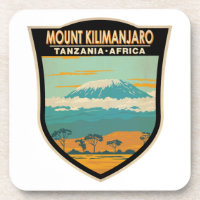 Mount Kilimanjaro Tansania Afrika Vintag
