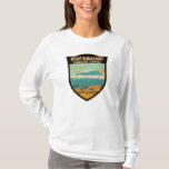 Mount Kilimanjaro Tansania Afrika Vintag T-Shirt<br><div class="desc">Mount Kilimanjaro Vektorgrafik Design. Es ist der höchste Berg Afrikas und der höchste freistehende Berg der Welt.</div>