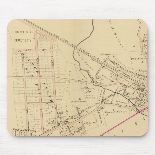Mount Kisco, New York Mousepad (Vorne)