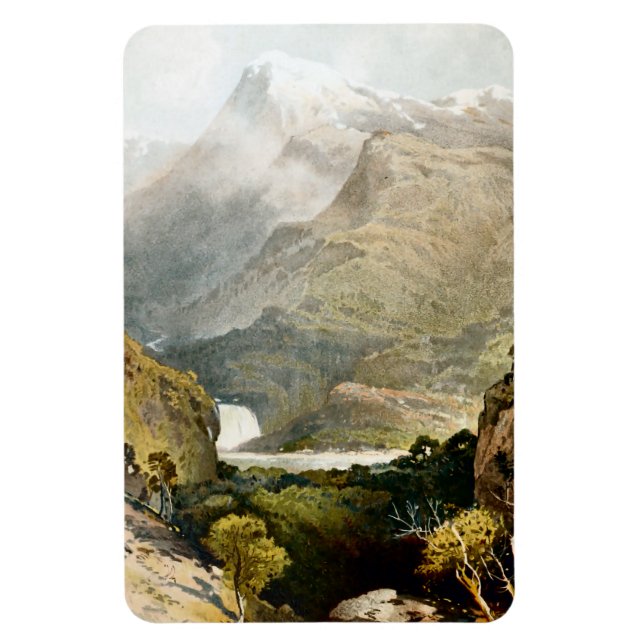 Mount Kosciuszko Australia c1880 Magnet (Vertikal)