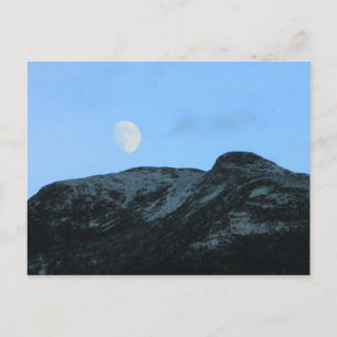 Mount Mansfield Summit Moon Postkarte