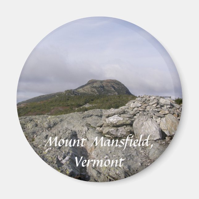 Mount Mansfield, Vermont Magnet (Vorne)