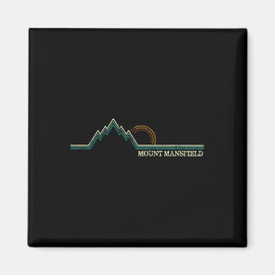 Mount Mansfield Vermont Skigebiet Magnet