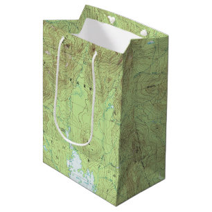 Mount Marcy Topographische Karte - Adirondack Park Mittlere Geschenktüte