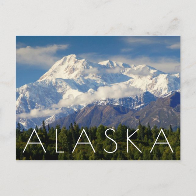 Mount McKinley Postkarte (Vorderseite)