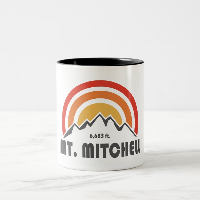 Mount Mitchell Zweifarbige Tasse (Mittel)