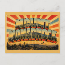 Mount Monadnock New Hampshire Felsiger Gipfelwald 