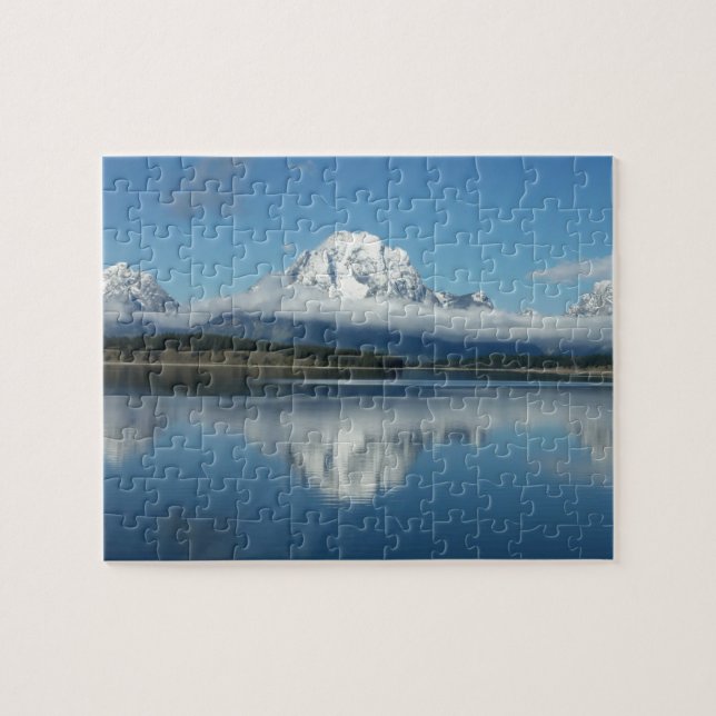 Mount Moran Reflection auf Grand Teton (Horizontal)