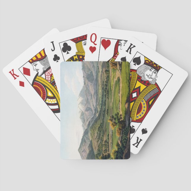 Mount Olympus, as seen between Larissa and Baba, p Spielkarten (Rückseite)